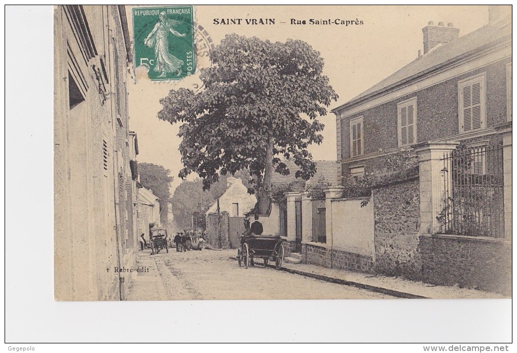 SAINT VRAIN  -  Rue Saint-Caprès - Saint Vrain