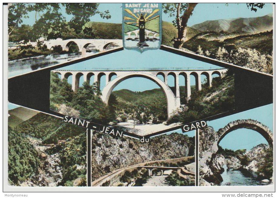 R : Gard :  SAINT  JEAN  Du  GARD  : Vue  1963 - Saint-Jean-du-Gard