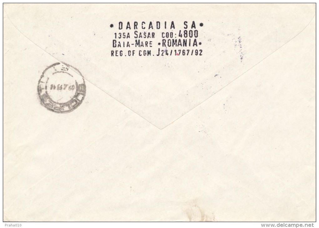 I5162 - Romania (1993) 4800 Baia Mare 2 / Bucuresti - Lettres & Documents