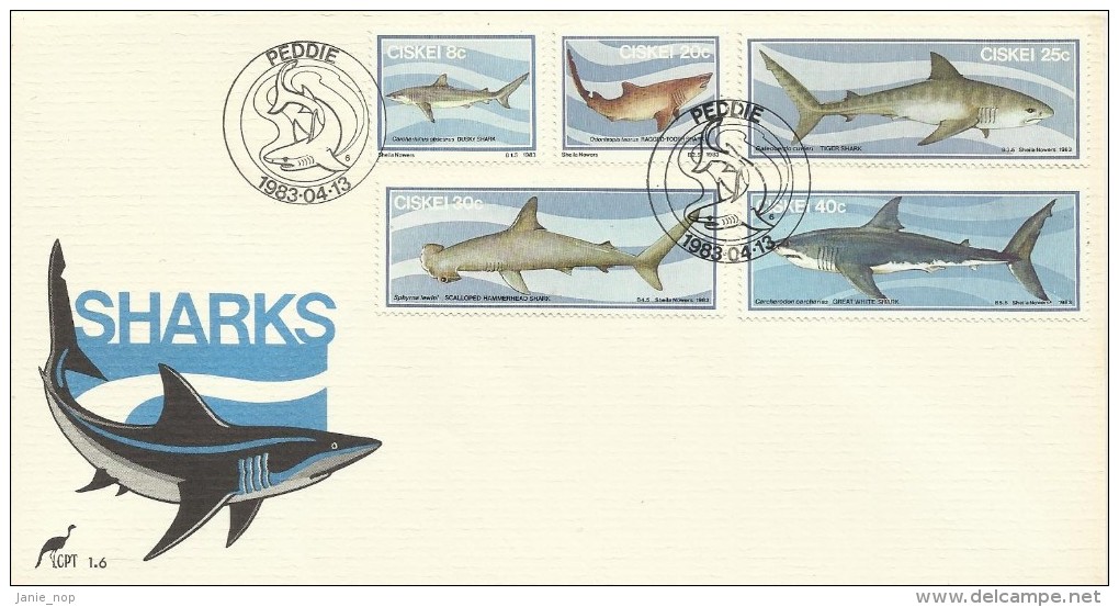 Ciskei 1983 Sharks FDC - Ciskei