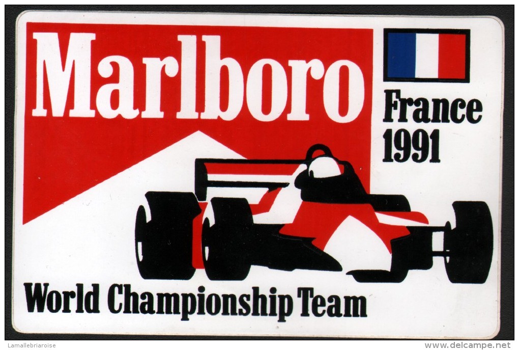 ENSEMBLE DES 3 FORMULA ONE PADDOCK TERRASSE (VENDREDI, SAMEDI ET DIMANCHE 7 JUILLET 1991) + 2 AUTOCOLLANTS ET POCHETTE - Autorennen - F1