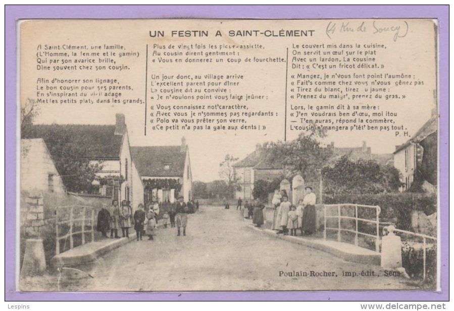 89 - SAINT CLEMENT --  Un Festin - Saint Clement