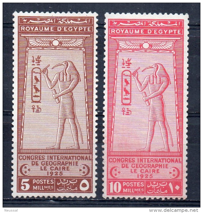 Sellos  Nº 94/5 Egipto - Unused Stamps