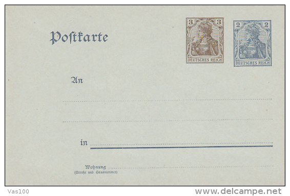 QUEEN, PC STATIONERY, ENTIER POSTAL, UNUSED, GERMANY - Postkaarten - Ongebruikt