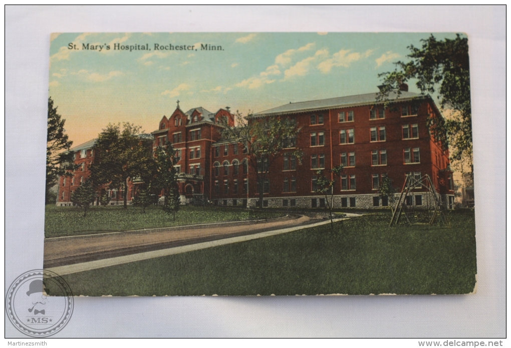 Old Postcard - Minnesota MN - St. Mary´s Hosptital, Rochester. Minn - Unposted - Rochester