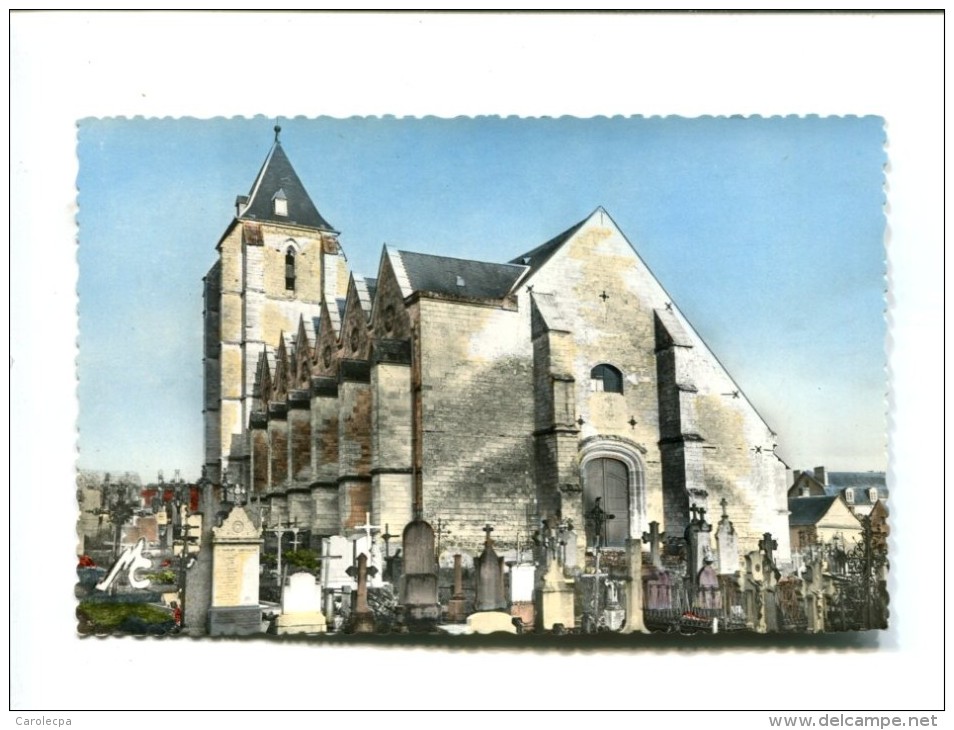 CP - NAOURS (80) LA CITE SOUTERRAINE SON EGLISE - Autres & Non Classés