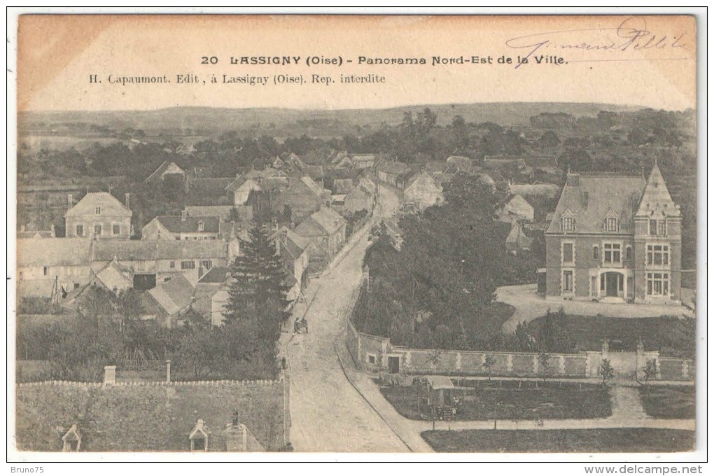 60 - LASSIGNY - Panorama Nord-Est De La Ville - Capaumont 20 - Lassigny