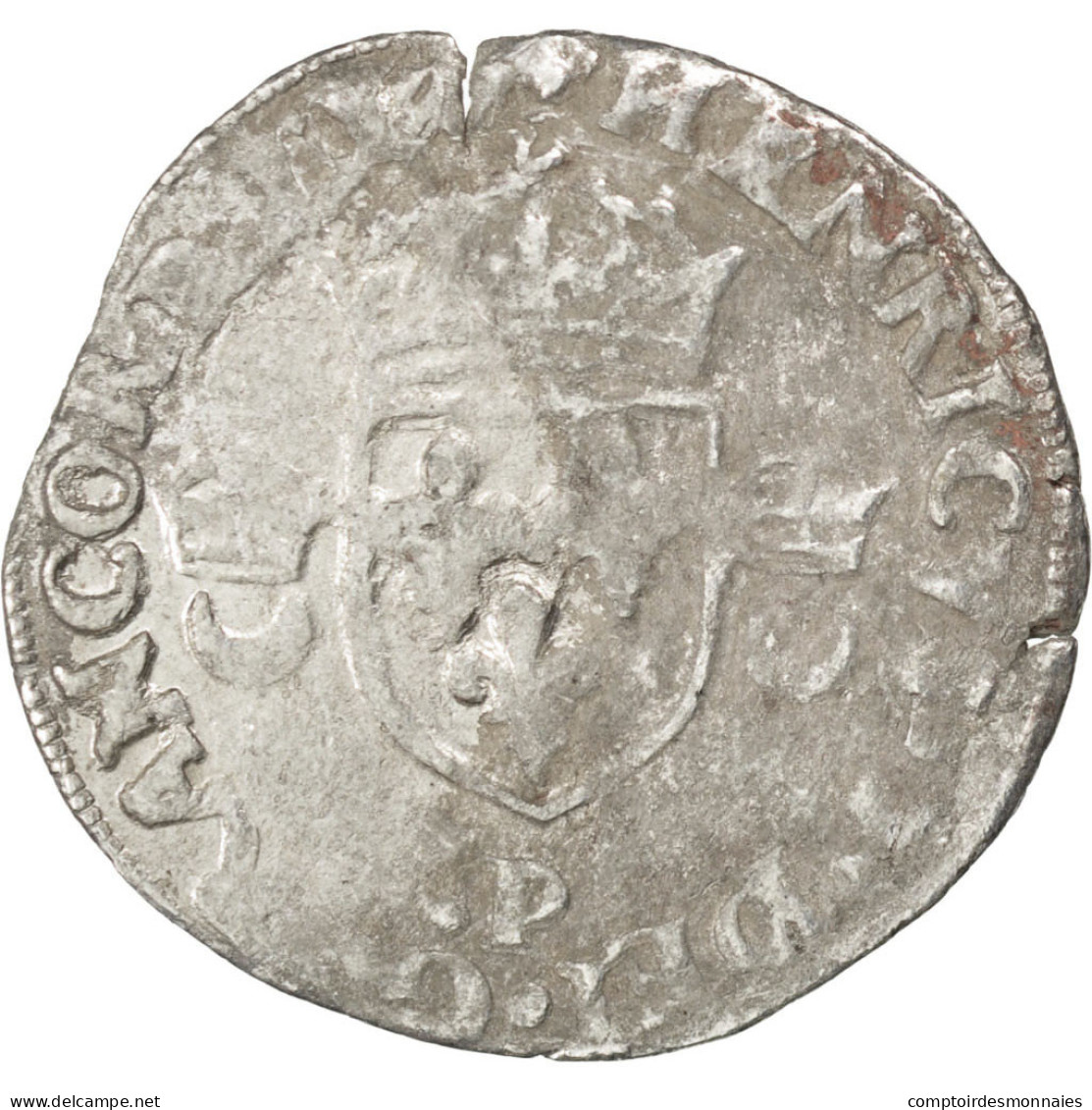 Monnaie, France, Douzain, 1552, Dijon, TB, Billon, Sombart:4380 - 1547-1559 Henri II