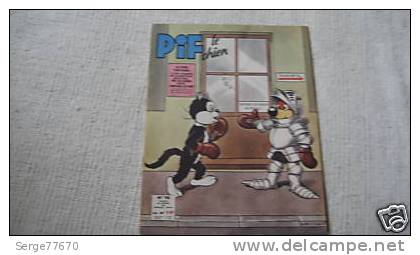 Les Aventures De Pif Le Chien N° 76 De Juin 1964 Humanité Arnal Vaillant Gadget Placid Muzo Arthur - Pif - Autres