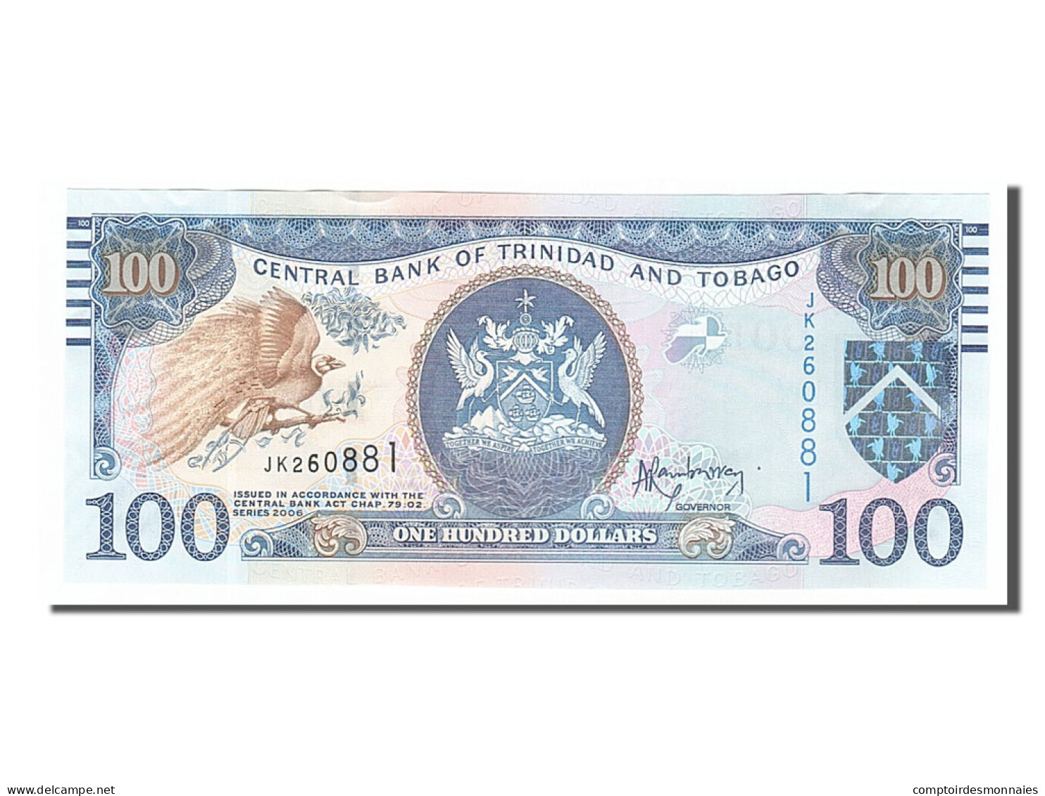 Billet, Trinidad And Tobago, 100 Dollars, 2006, NEUF - Trinidad & Tobago