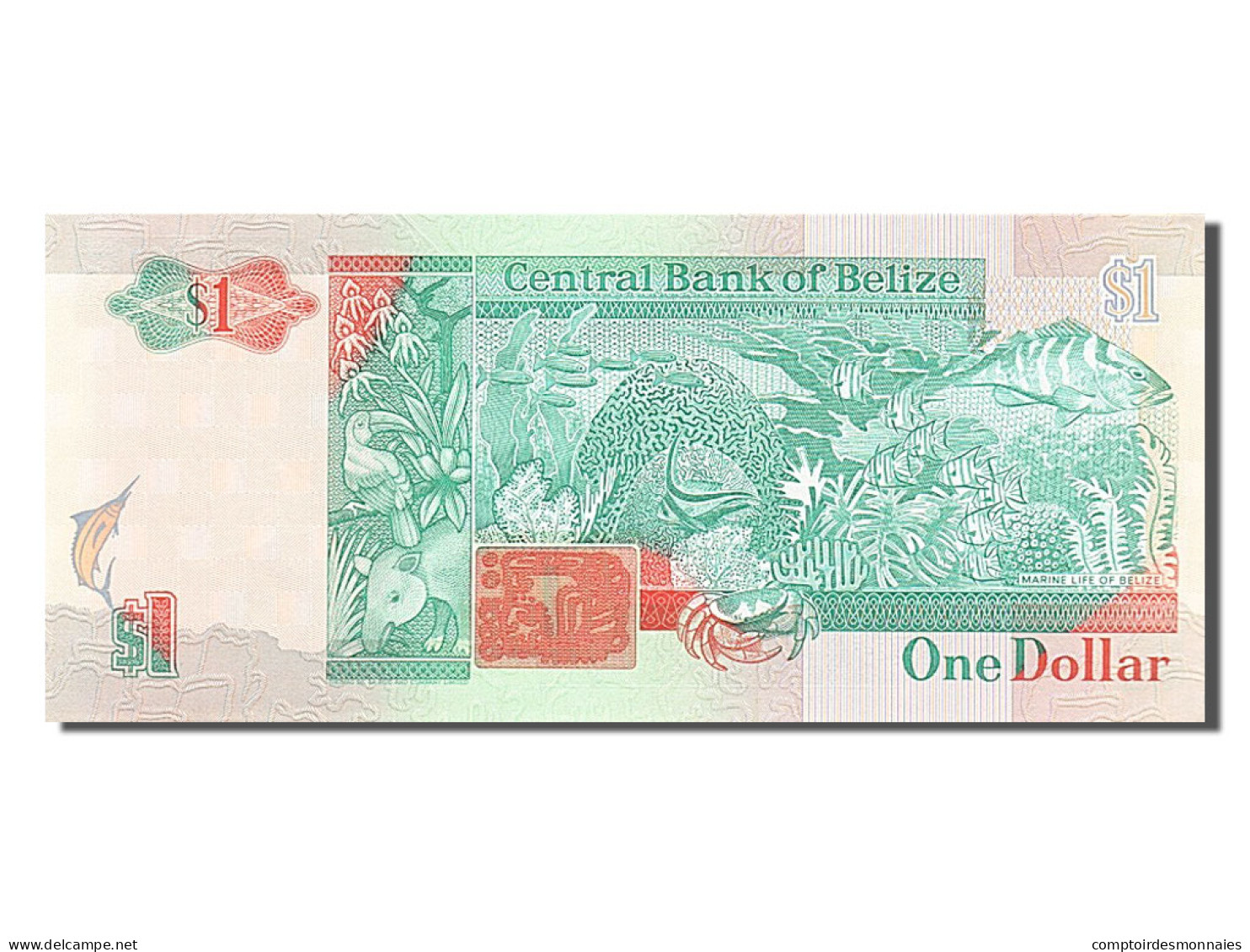 Billet, Belize, 1 Dollar, 1990, 1990-05-01, NEUF - Belize