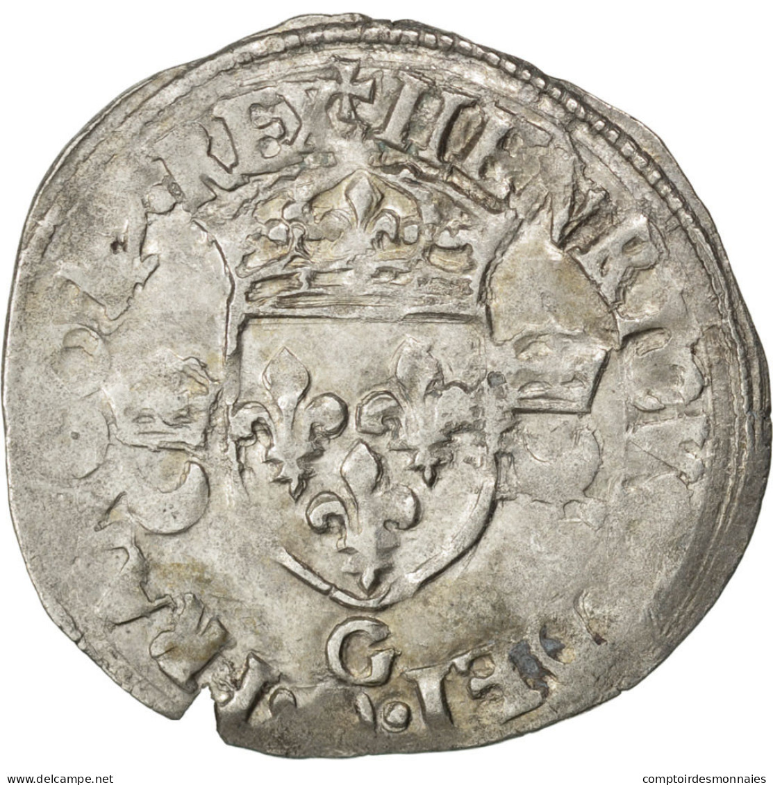 Monnaie, France, Douzain, 1551, Poitiers, TTB, Billon, Sombart:4380 - 1547-1559 Henri II
