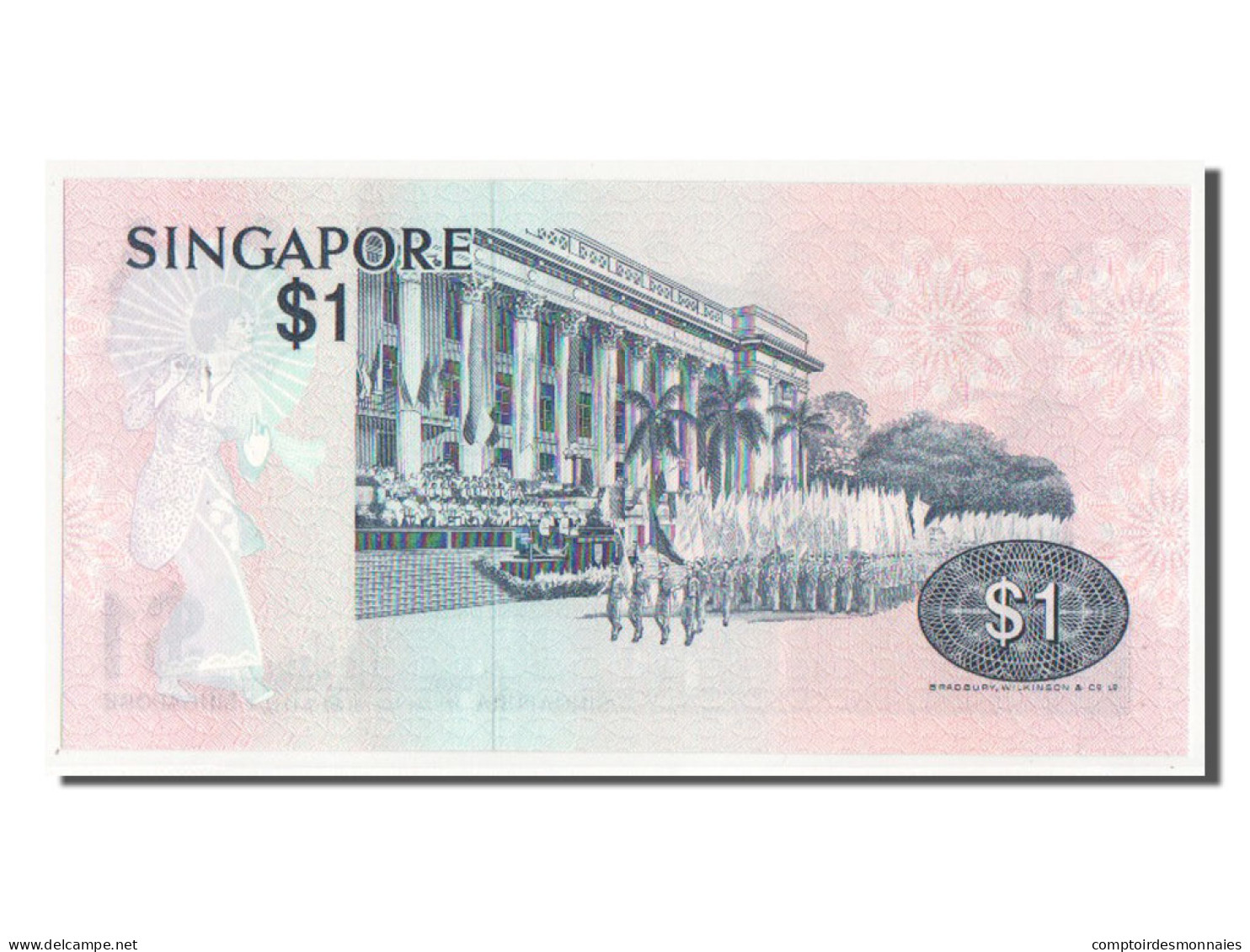 Billet, Singapour, 1 Dollar, SPL - Singapur