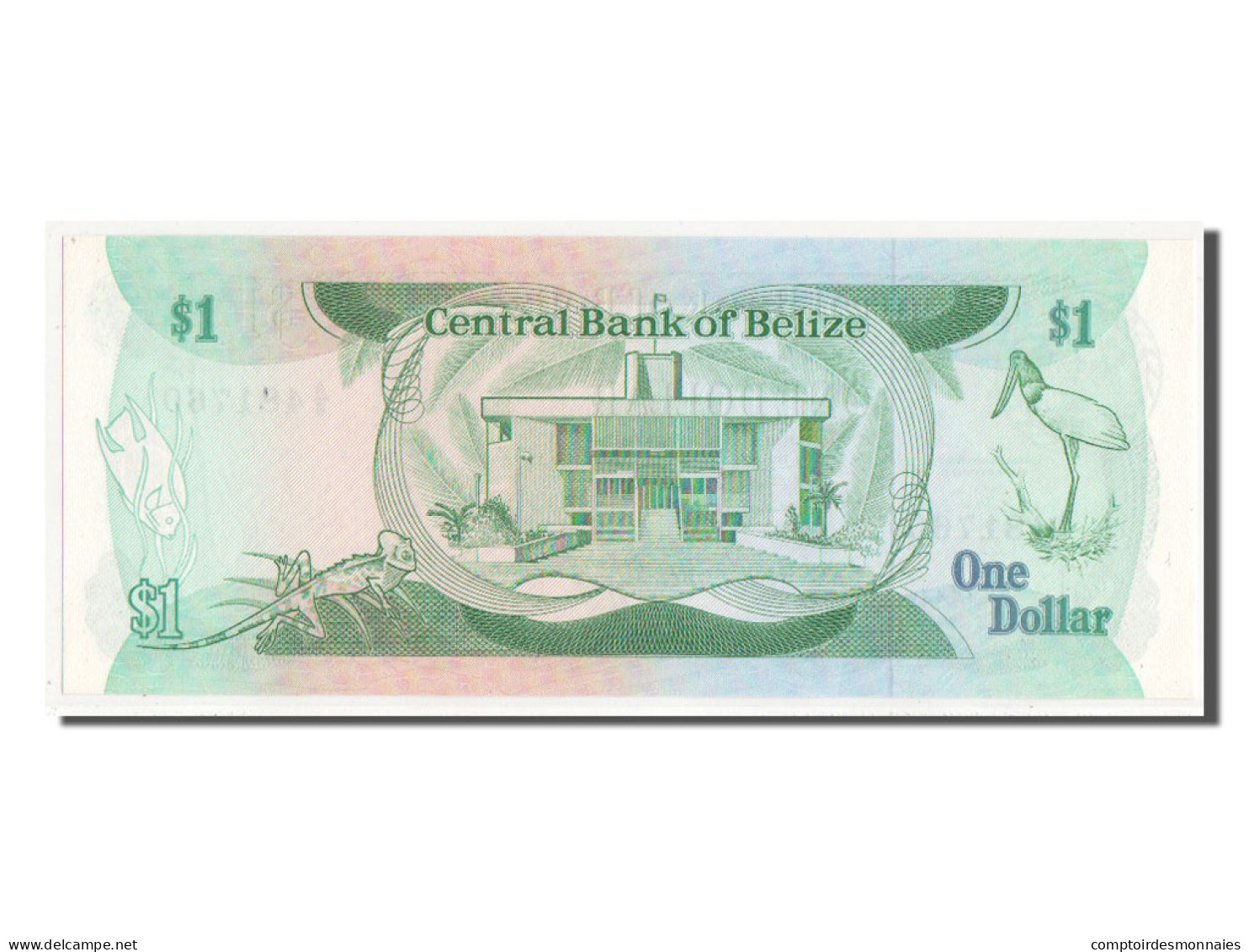 Billet, Belize, 1 Dollar, 1983, SPL+ - Belice