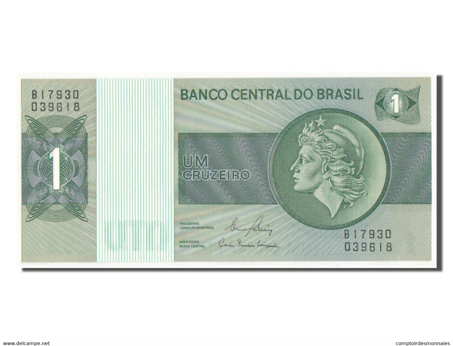 Billet, Brésil, 1 Cruzeiro, SPL - Brésil