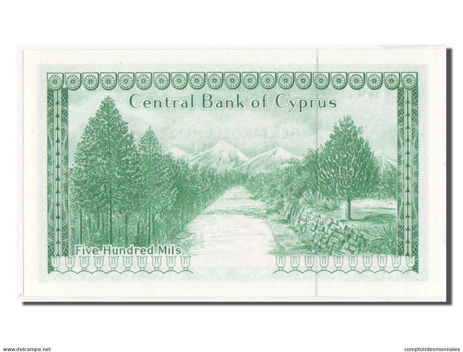 Billet, Chypre, 500 Mils, 1979, SPL+ - Cyprus