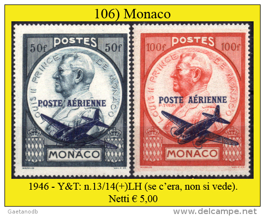 Monaco-106 - Poste Aérienne