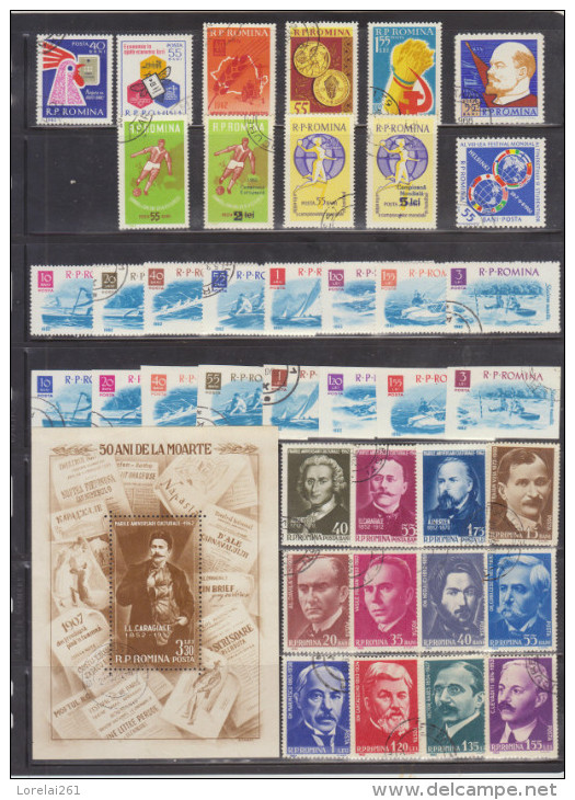 1962 - ROMANIA  Mi No  2041/2116 Et Y&T No 1827/1896 (79 Stamps/38 Euro) FULL - Années Complètes