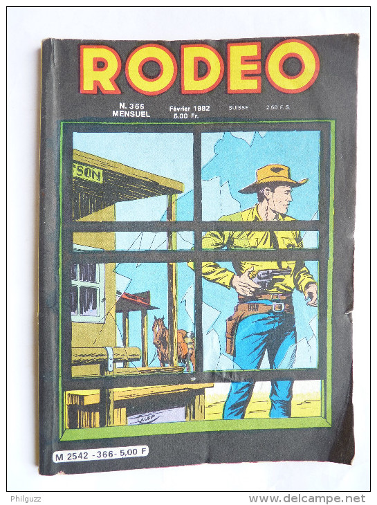 RODEO N° 366 LUG  TEX  WILLER (2) - Rodeo