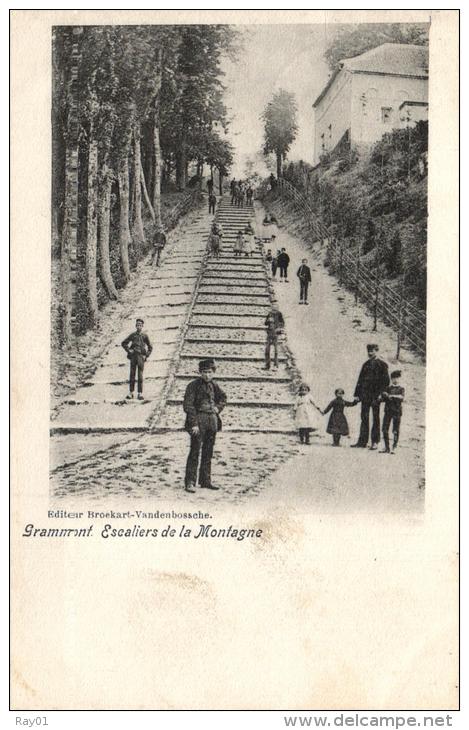 BELGIQUE - FLANDRE ORIENTALE - GERAARDSBERGEN - GRAMMONT - Escaliers De La Montagne. - Geraardsbergen