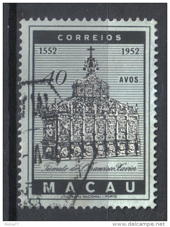 W725 - MACAO 1952,  Yvert N. 359  Usato . - Used Stamps