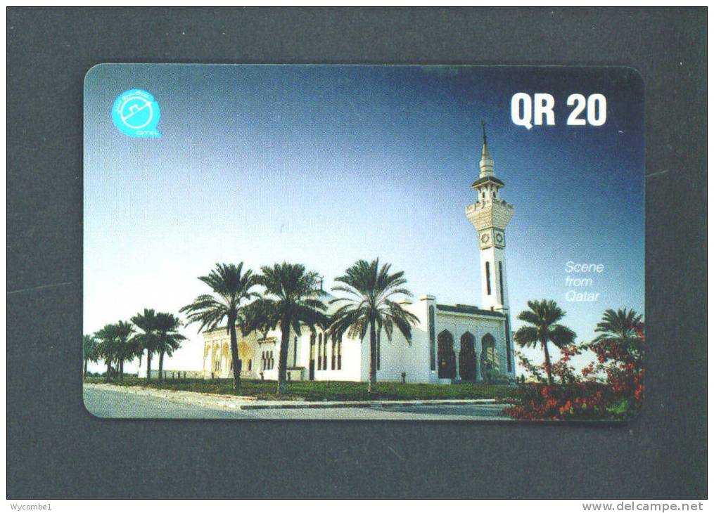 QATAR  -  Magnetic Phonecard As Scan - Qatar