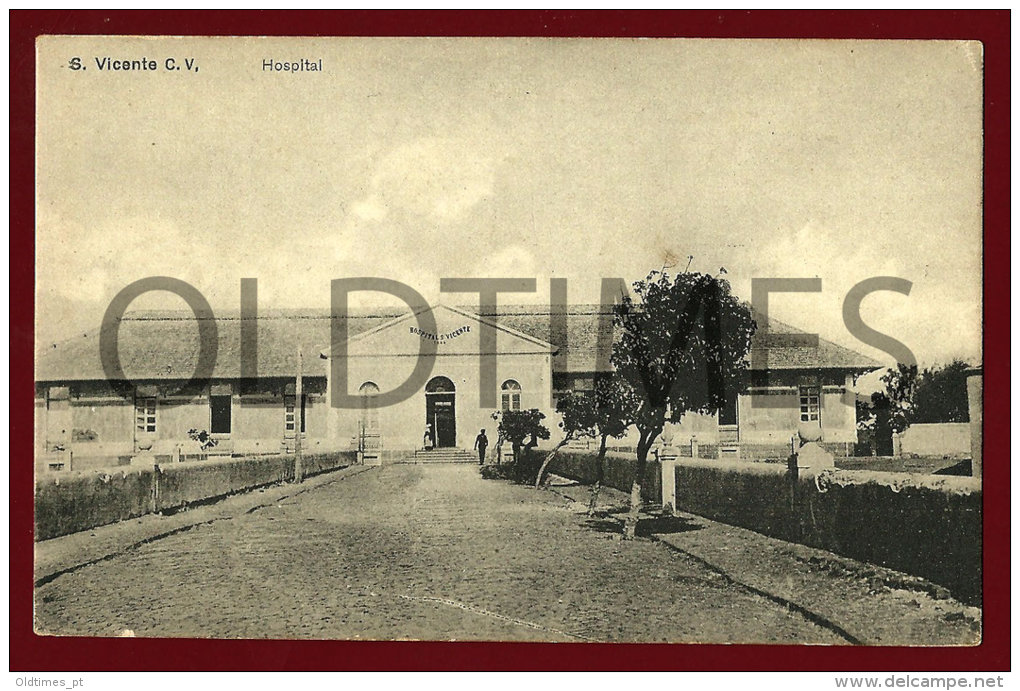 CABO VERDE - SAO VICENTE - HOSPITAL - 1930 PC - Cape Verde