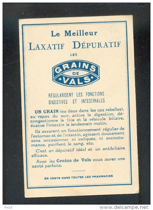 Image Publicitaire GRAINS VALS  - Avion - Other & Unclassified