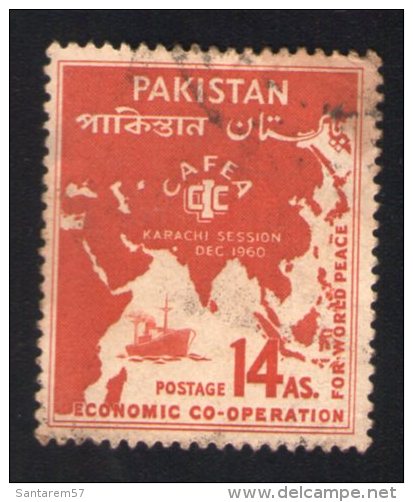 Pakistan 1960 Oblitéré Used Stamp CAFEA Meeting à Karachi - Pakistán