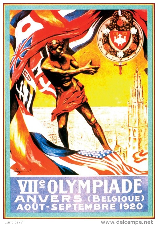 Olympic games COMPLETE POSTCARD COLLECTION - SIZE 15X10 REPRODUCTION
