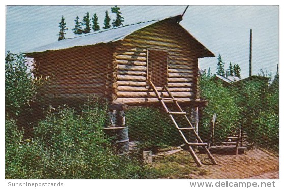 Cache On Tanana River Fairbanks Alaska - Fairbanks