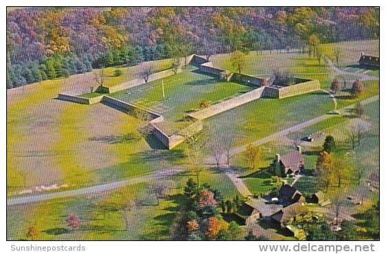 Aerial View Of Old Fort Frederick Now A Maryland State Park Hagerstown Maryland - Hagerstown