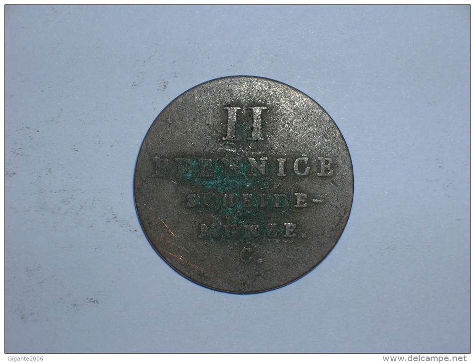 Hannover 2 Pfennig 1827 C (775) - Monedas Pequeñas & Otras Subdivisiones