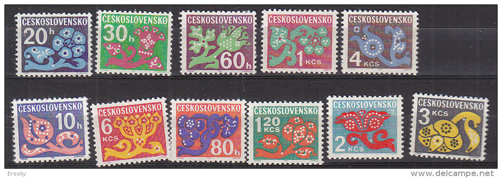 L3807 - TCHECOSLOVAQUIE TAXE Yv N°103/11 ** - Timbres-taxe