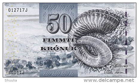 Faroe Island 50 Kronur 2002 Pick 24 UNC - Faroe Islands