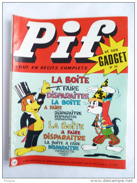 PIF GADGET N° 84 (1) - Pif Gadget