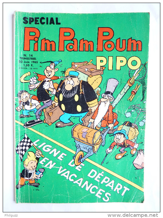 PIM PAM POUM PIPO  SPECIAL  N°14 PETIT FORMAT 1965 - Pim Pam Poum