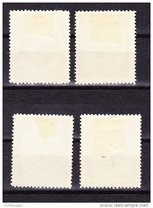Griechenland - 1927-28 Mi.# 323 - 326 * - Unused Stamps