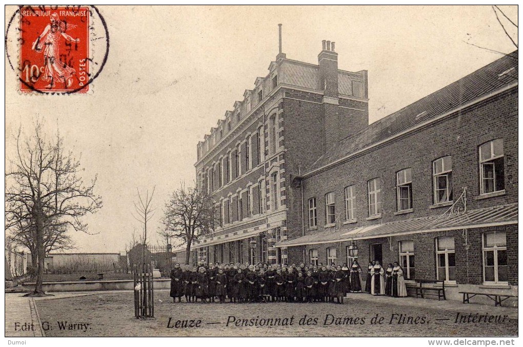 LEUZE  -  Pensionnat Des Dames De Flines  -  Intérieur - Leuze-en-Hainaut