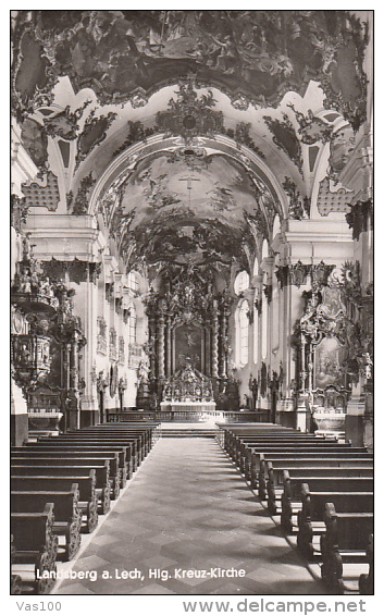 CPA LANDSBERG- CHURCH INTERIOR - Landsberg