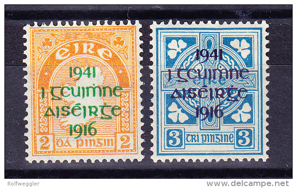 Irland - 1941 SG.# 126 + 127 * - Ungebraucht