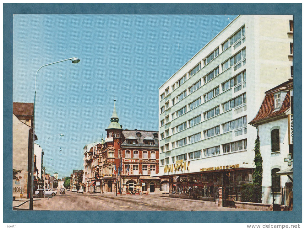 68 -  SAINT- LOUIS -  Le Monoprix Rue De Bâle - Non écrite  - 2  SCANS - 10.5 X 15- - Saint Louis