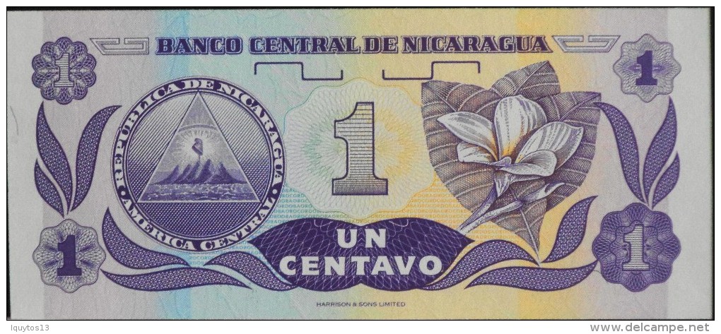 Lot De 2 BILLETS De BANQUE NEUFS - Nicaragua