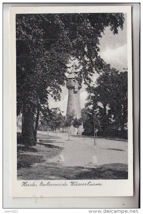 2240 HEIDE, Oosterweide, Wasserturm - Heide