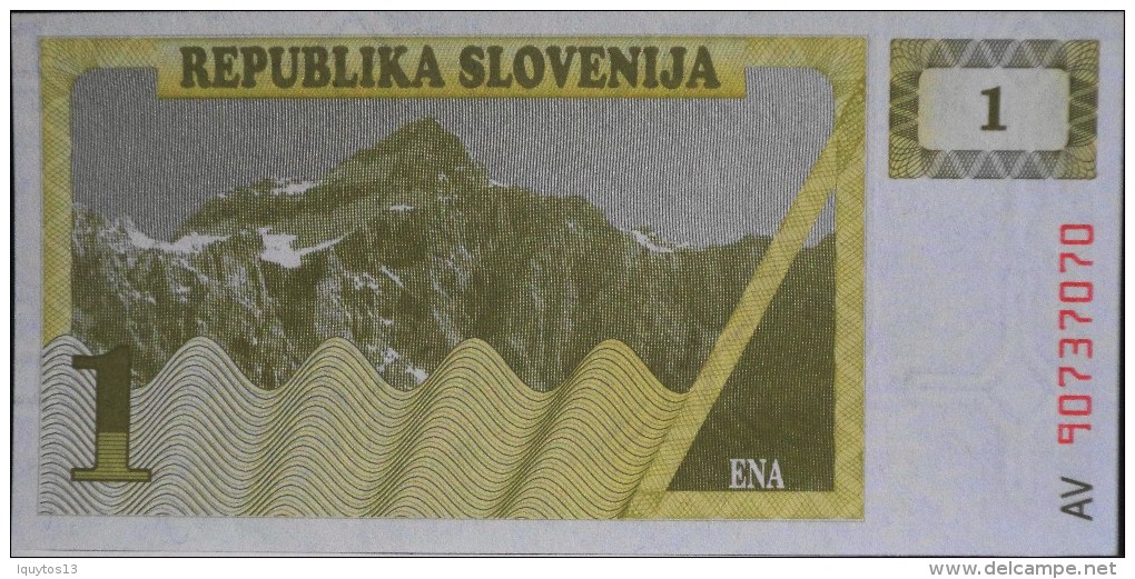 Lot De 2 BILLETS De BANQUE NEUFS - Slovenia