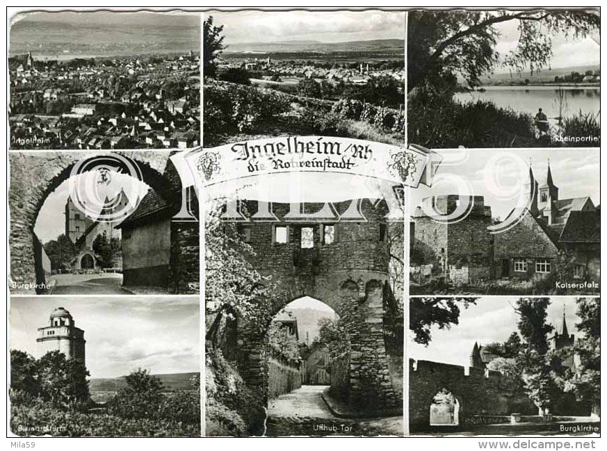 Ingelheim / Rh. Die Rohreinftadt.  Am Schönen Rhein. De Marie à M. Et Mme Ernest Geers à Wattignies. - Ingelheim