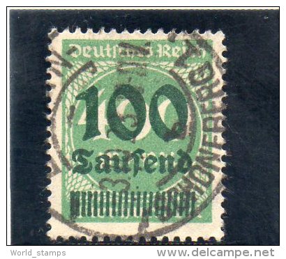 ALLEMAGNE 1923 O - Usados