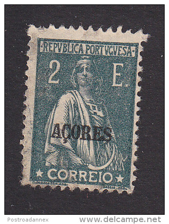 Azores, Scott #231, Used, Ceres Overprinted, Issued 1921 - Azores