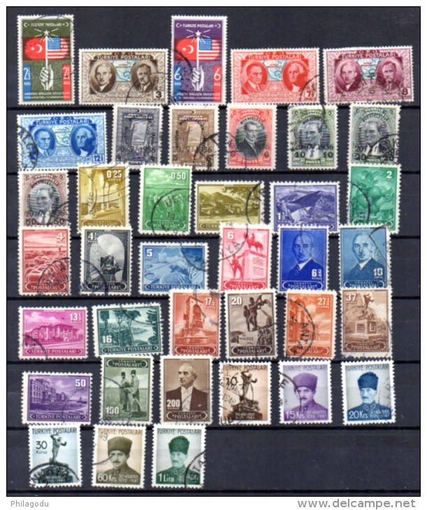 Lot De Séries Complète Oblitérées, Entre 872 Et 1095, Cote 48,75 €, - Used Stamps