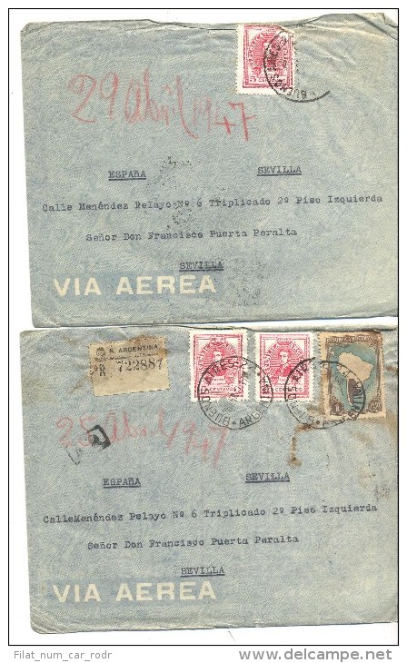 HISTORIAL POSTAL BUENOS AIRES A ESPAÑA - Buenos Aires (1858-1864)